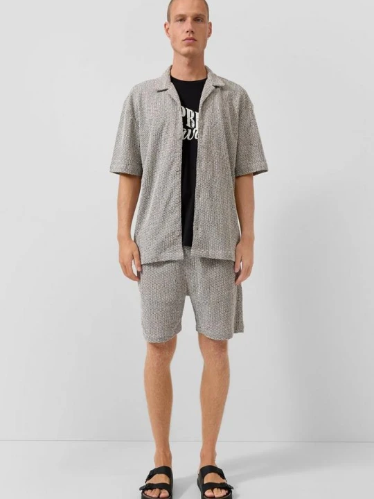 Zdjęcie produktu Spodenki jogger ze strukturą QS