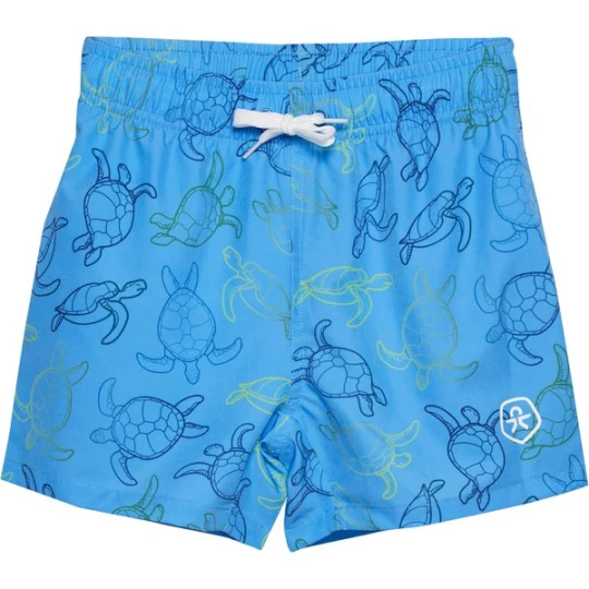 Zdjęcie produktu Spodenki kąpielowe juniorskie AOP Color Kids Niebieski