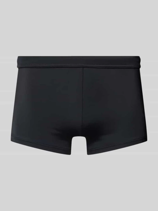 Zdjęcie produktu Spodenki kąpielowe o kroju slim fit naszywką z logo model ‘SEA LIFE’ HOM Czarny