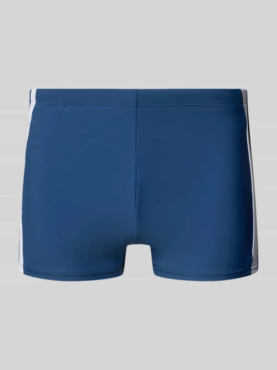 Zdjęcie produktu Spodenki kąpielowe o kroju slim fit z elastycznym pasem Schiesser Granatowy