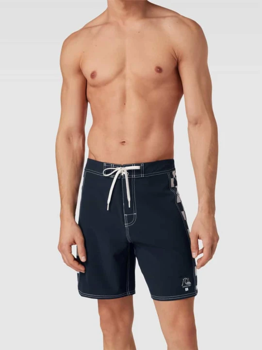 Zdjęcie produktu Spodenki kąpielowe z detalem z logo model ‘ORIGINAL ARCH’ Quiksilver Czarny