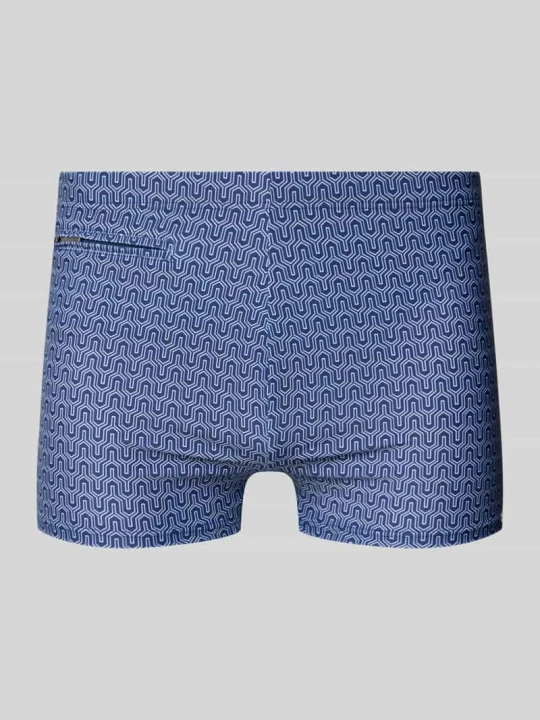 Zdjęcie produktu Spodenki kąpielowe z kieszenią zapinaną na zamek błyskawiczny model 'Ocean Swim' Schiesser Granatowy
