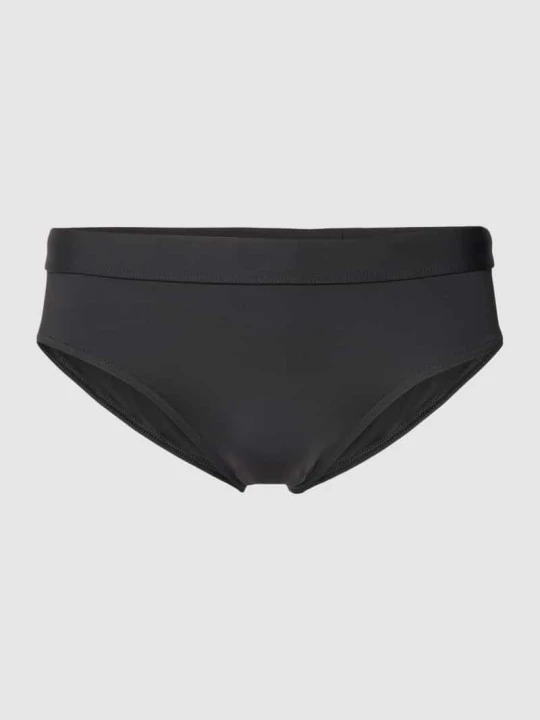 Zdjęcie produktu Spodenki kąpielowe z nadrukiem z logo Calvin Klein Czarny