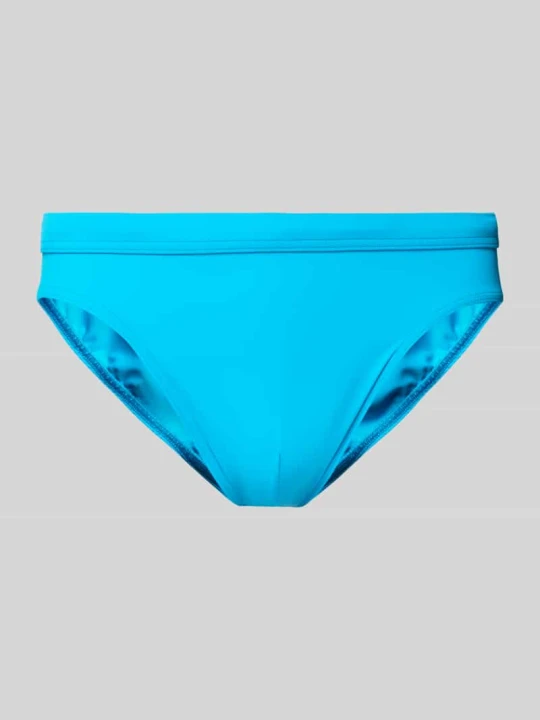 Zdjęcie produktu Spodenki kąpielowe z naszywką z logo model ‘SEA LIFE’ HOM Turkusowy