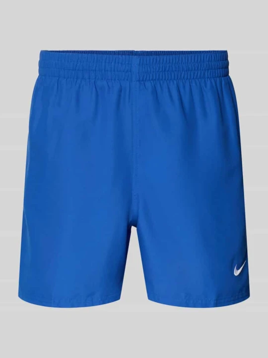 Zdjęcie produktu Spodenki kąpielowe z wyhaftowanym logo i wpuszczanymi kieszeniami Nike Królewski niebieski