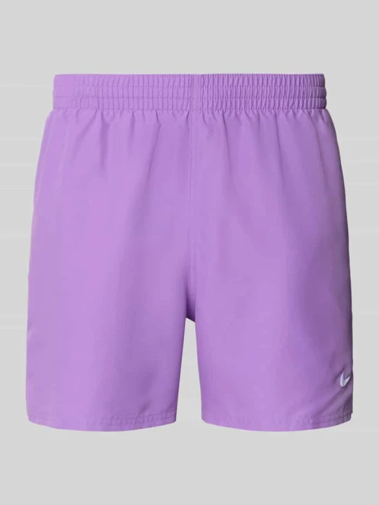 Zdjęcie produktu Spodenki kąpielowe z wyhaftowanym logo i wpuszczanymi kieszeniami Nike Fioletowy