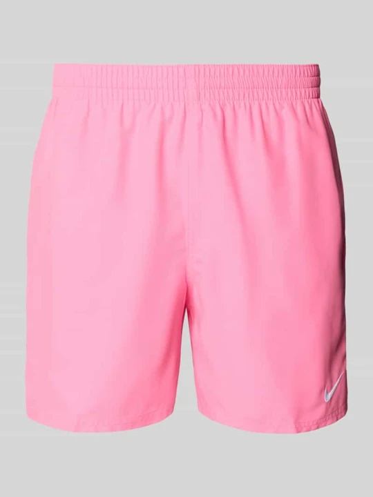 Zdjęcie produktu Spodenki kąpielowe z wyhaftowanym logo i wpuszczanymi kieszeniami Nike Mocnoróżowy