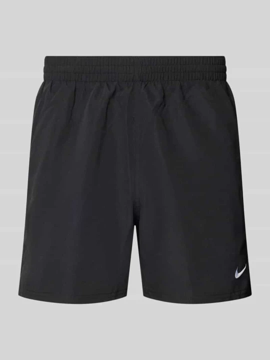 Zdjęcie produktu Spodenki kąpielowe z wyhaftowanym logo i wpuszczanymi kieszeniami Nike Czarny