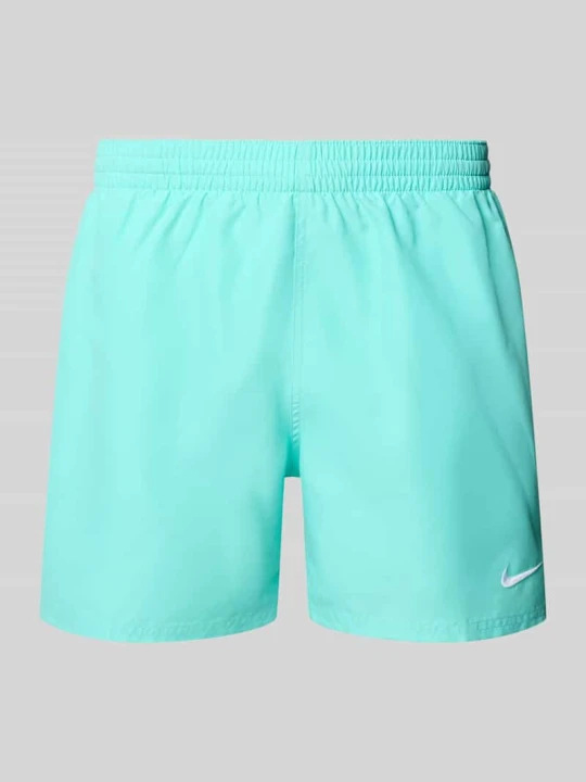 Zdjęcie produktu Spodenki kąpielowe z wyhaftowanym logo i wpuszczanymi kieszeniami Nike Jasnoturkusowy