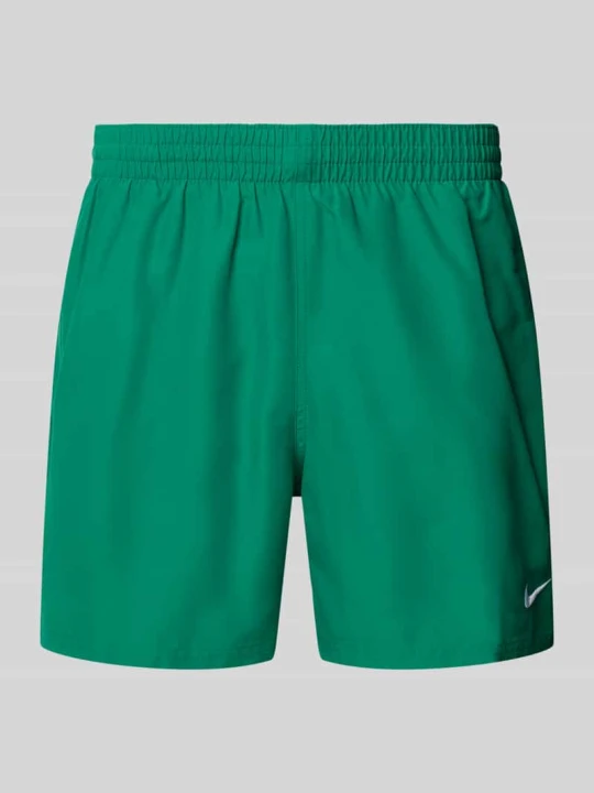 Zdjęcie produktu Spodenki kąpielowe z wyhaftowanym logo i wpuszczanymi kieszeniami Nike Zielony