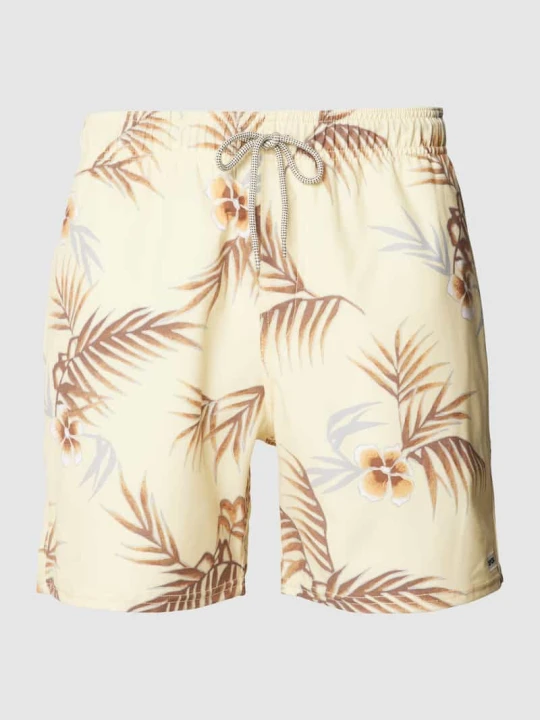 Zdjęcie produktu Spodenki kąpielowe ze wzorem na całej powierzchni model ‘SURF’ Rip Curl Żółty