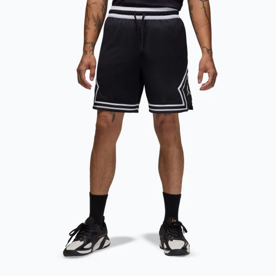 Zdjęcie produktu Spodenki koszykarskie męskie Jordan Mesh Diamond 4" black/white/white