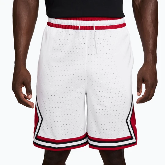 Zdjęcie produktu Spodenki koszykarskie męskie Jordan Sport Dri-FIT 9" Diamond white/gym red/white