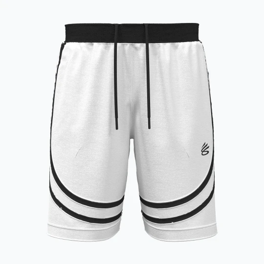 Zdjęcie produktu Spodenki koszykarskie męskie Under Armour Curry Signature white / black