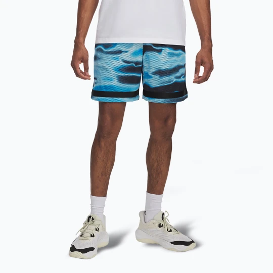 Zdjęcie produktu Spodenki koszykarskie męskie Under Armour Curry Statement II midnight navy / stream Granatowy