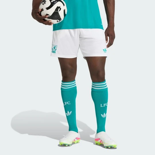 Zdjęcie produktu Spodenki Liverpool FC 25/26 Third Adidas biały