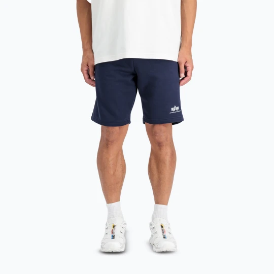 Zdjęcie produktu Spodenki męskie Alpha Industries Basic Small Logo II ultra navy Granatowy