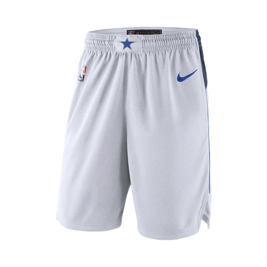 Zdjęcie produktu Spodenki męskie Dallas Mavericks Nike NBA Swingman - Biel