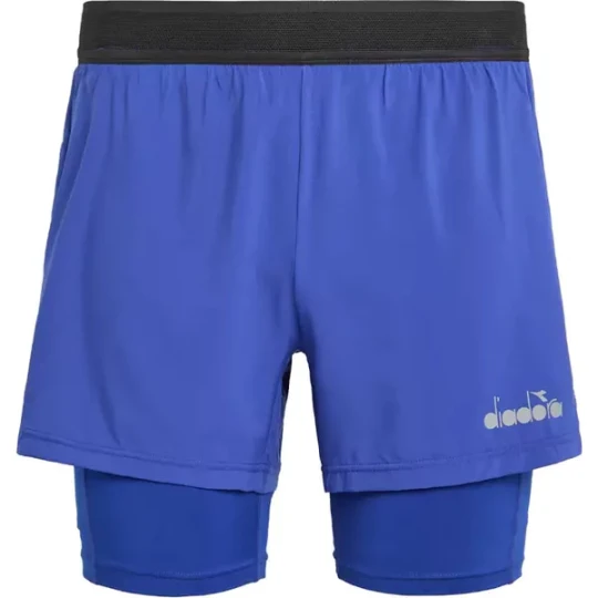 Zdjęcie produktu Spodenki męskie Double Layer Bermuda Be One Diadora Niebieski