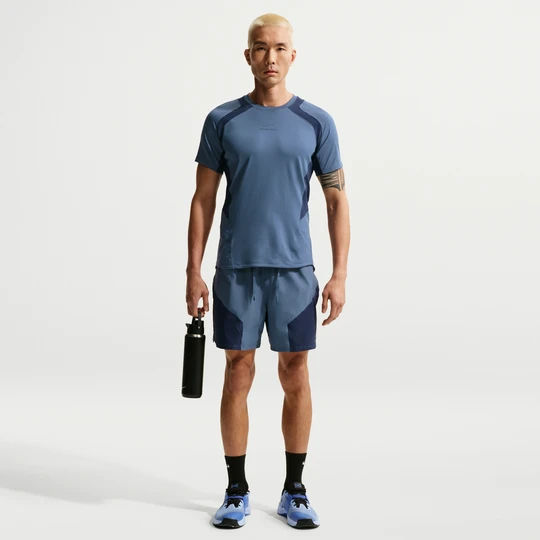 Zdjęcie produktu Spodenki męskie Dri-FIT 15 cm Nike Pro Training - Niebieski