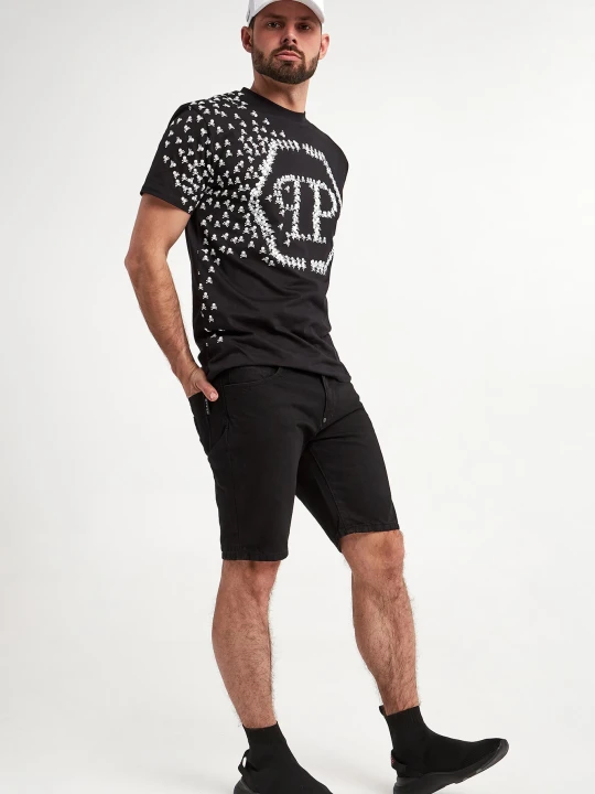 Zdjęcie produktu Spodenki męskie jeansowe PHILLIP PLEIN Philipp Plein