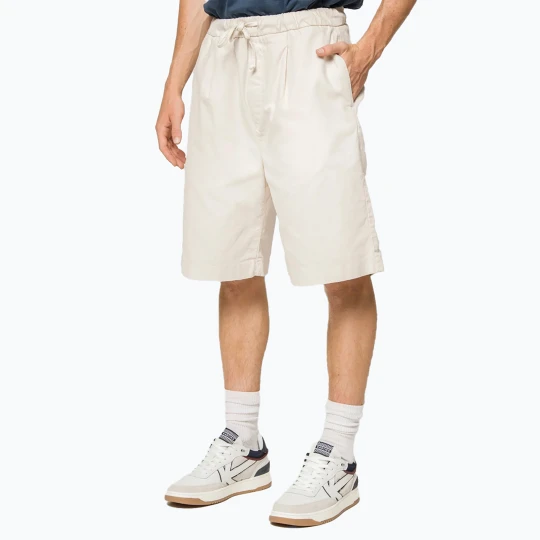 Zdjęcie produktu Spodenki męskie Kaotiko Relaxed Canvas Pinzas ivory Beżowy
