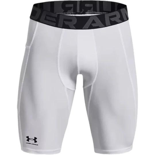 Zdjęcie produktu Spodenki męskie kompresyjne Pocket Long Shorts Under Armour Biały