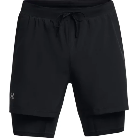 Zdjęcie produktu Spodenki męskie Launch 5'' 2w1 Under Armour Czarny
