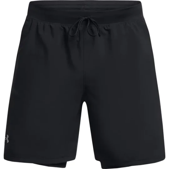 Zdjęcie produktu Spodenki męskie Launch 7'' 2w1 Under Armour Czarny