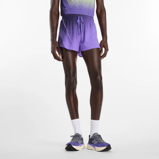 Zdjęcie produktu Spodenki męskie New Balance MB6140TLEPU – fioletowe