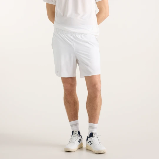 Zdjęcie produktu Spodenki męskie New Balance MB61V34TWT – białe