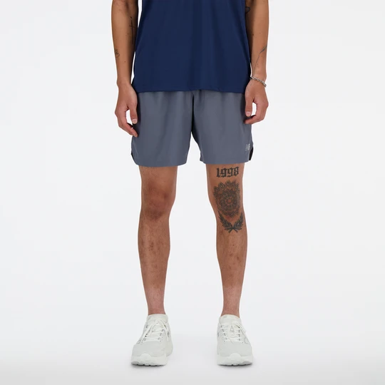 Zdjęcie produktu Spodenki męskie New Balance MS41283GT – szare