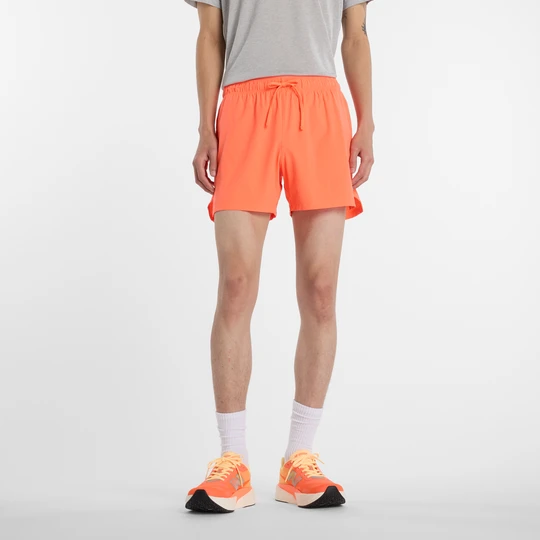 Zdjęcie produktu Spodenki męskie New Balance MS41286AAE – pomarańczowe