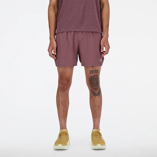 Zdjęcie produktu Spodenki męskie New Balance MS41286LIE – bordowe