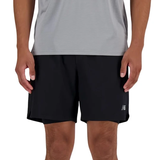 Zdjęcie produktu Spodenki męskie New Balance MS41288BK - czarne