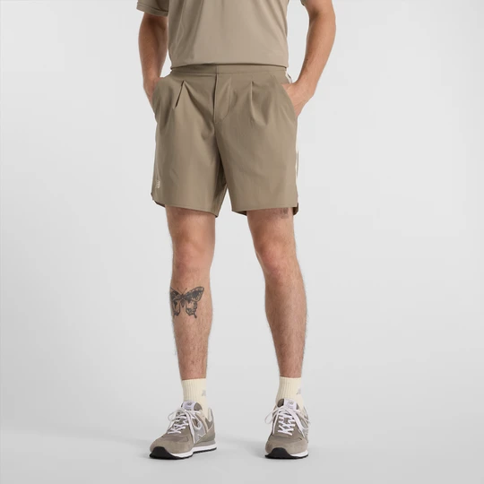 Zdjęcie produktu Spodenki męskie New Balance MS41401ADS – beżowe