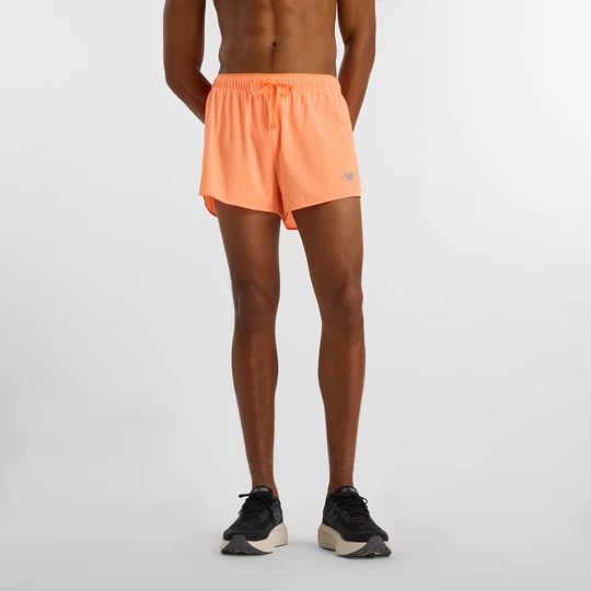 Zdjęcie produktu Spodenki męskie New Balance MS51283HMO – pomarańczowe