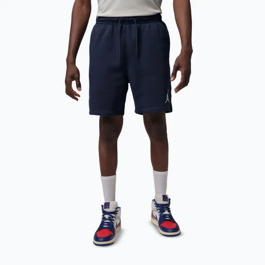 Zdjęcie produktu Spodenki męskie Jordan Fleece midnight navy/white Granatowy