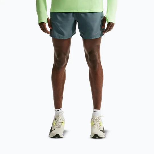 Zdjęcie produktu Spodenki męskie Nike Miler Dri-Fit Brief Lined 5" mineral slate Niebieski