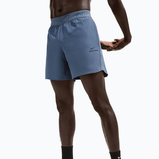 Zdjęcie produktu Spodenki męskie Nike Pro Training Dri-Fit 6" diffused blue/black