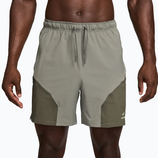 Zdjęcie produktu Spodenki męskie Nike Pro Training Dri-Fit 6" light army / medium olive / light liquid lime Zielony