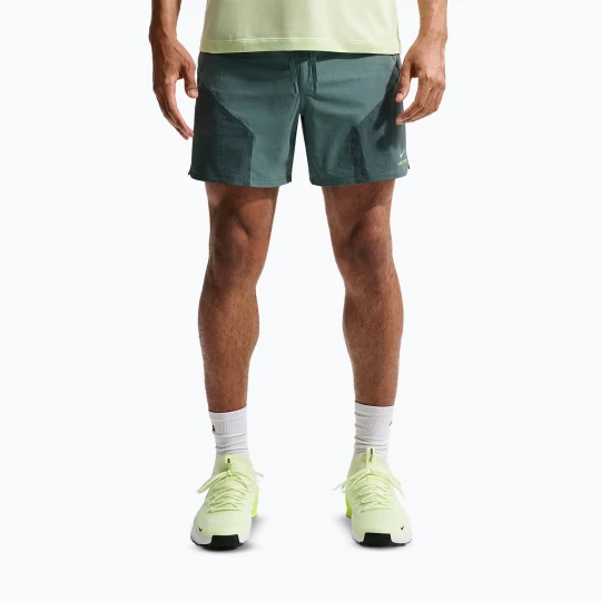 Zdjęcie produktu Spodenki męskie Nike Pro Training Dri-Fit 6" mineral slate / faded spruce / green strike Niebieski