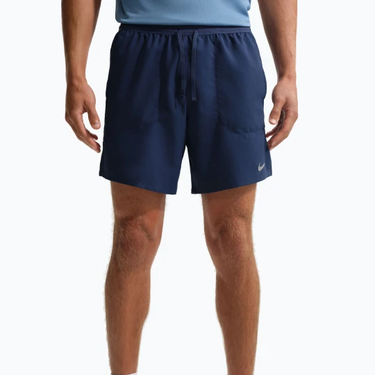 Zdjęcie produktu Spodenki do biegania męskie Nike Stride Dri-Fit Brief-Lined 7" midnight navy Granatowy