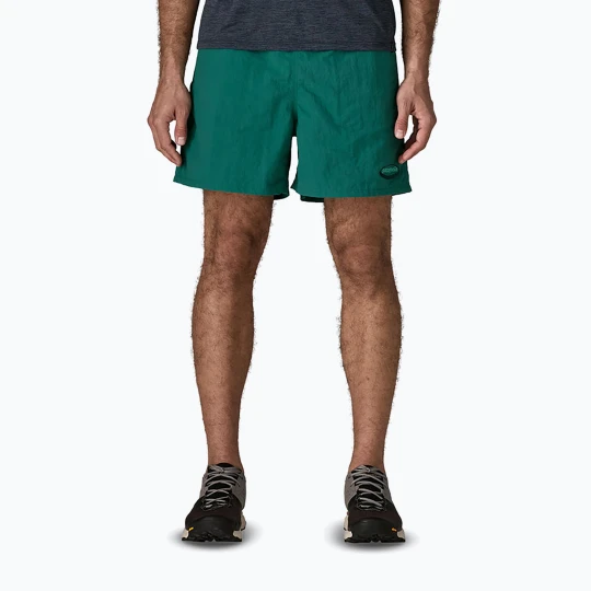 Zdjęcie produktu Spodenki męskie Patagonia Baggies 5" 95 oval logo / gem green