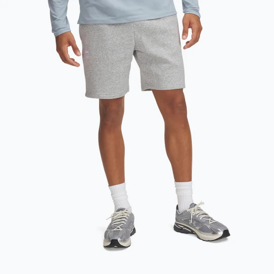 Zdjęcie produktu Spodenki męskie Under Armour Icon Fleece mod gray light heather/white Szary