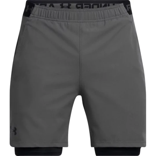 Zdjęcie produktu Spodenki męskie Vanish Woven 2w1 Under Armour Szary