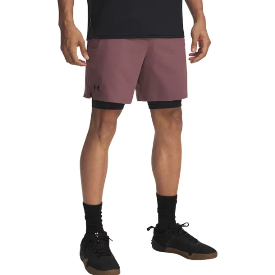 Zdjęcie produktu Spodenki męskie Vanish Woven 2w1 Under Armour Fioletowy