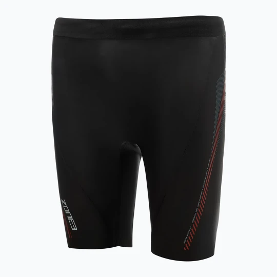 Zdjęcie produktu Spodenki neoprenowe męskie ZONE3 Buoyancy Premium Aerodome Elite 5/3 mm black/red