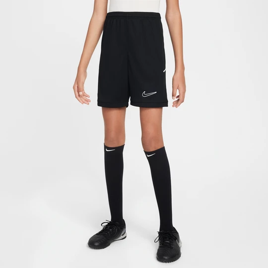 Zdjęcie produktu Spodenki piłkarskie dla dużych dzieci 18 cm Dri-FIT Nike Academy - Czerń