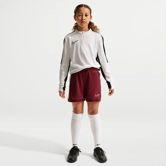 Zdjęcie produktu Spodenki piłkarskie dla dużych dzieci (dziewcząt) Nike Academy Dri-FIT 10 cm - Czerwony